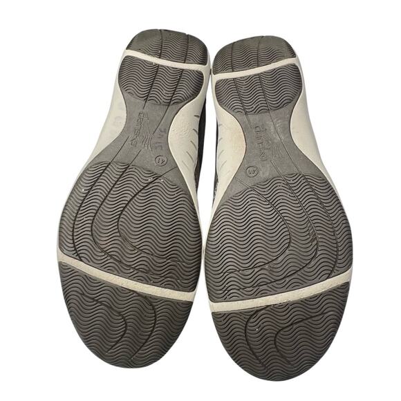 Dansko Holland Leather Sneaker EU 41 Taupe Low-Top Bungee Lace 4516201020 - Picture 9 of 13